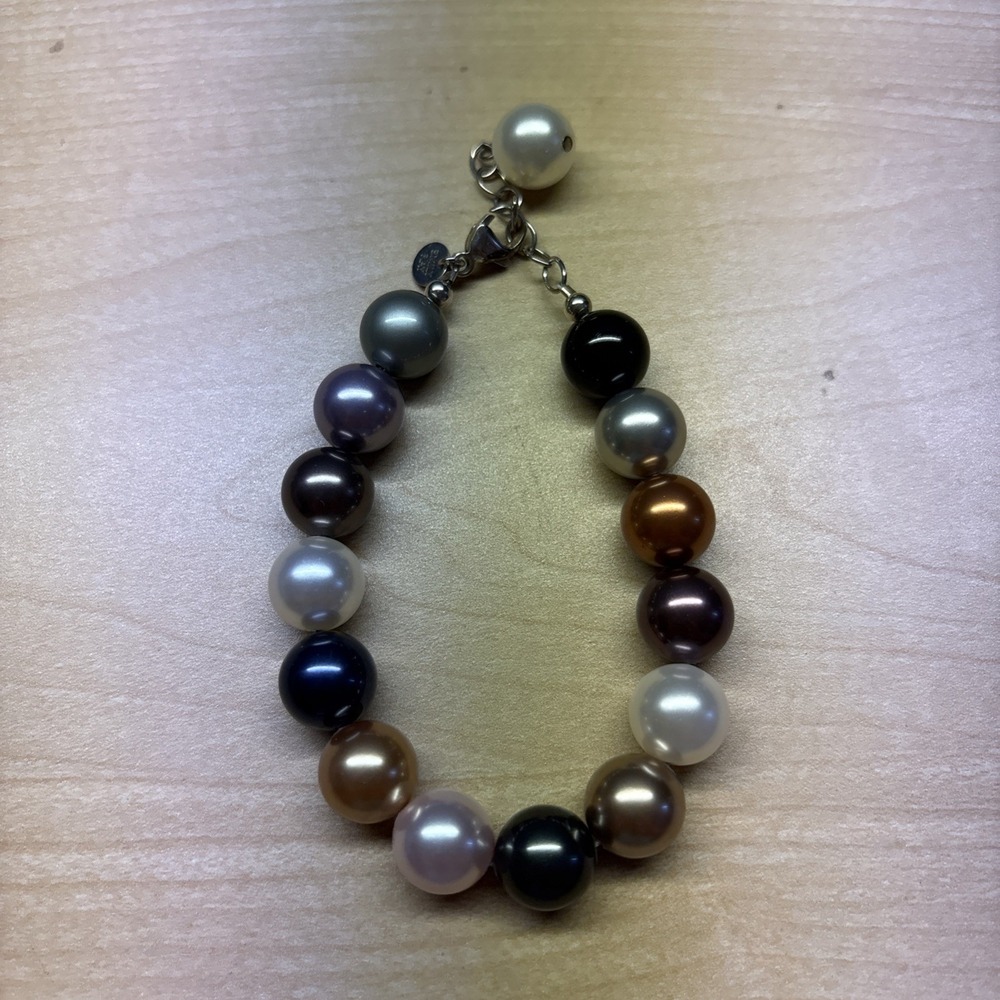 Emily Ray Bracelet Marked 925 Beads